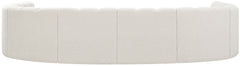 Arc - Boucle Fabric 8 Piece Modular Sofa