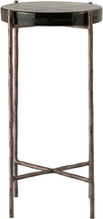 Vetra - Iron Base Bunching End Table - Bronze