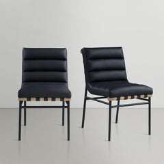 Burke - Dining Chair (Set of 2) - Black Frame