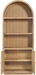 Botanical - Oak Veneer And Solid Wood Bookcase