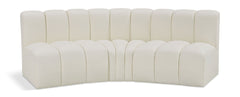 Arc - Faux Leather 3 Piece Modular Corner Sofa