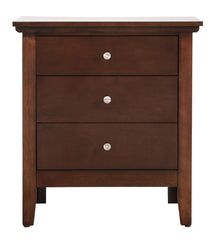Hammond - 3 Drawer Nightstand - Cappuccino
