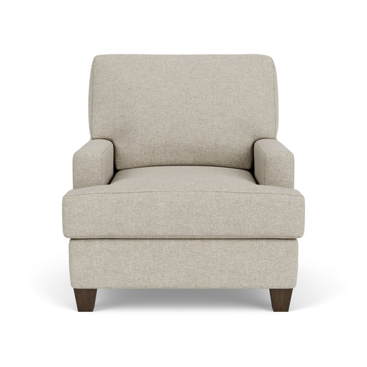 Moxy - Fabric Chair, Straight Track Arms