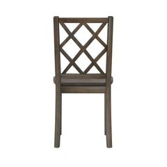 5 Piece Dining Table Set - Brown
