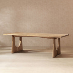Carmel - 8 Seater Dining Table - Antique Brown