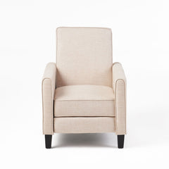 Upholstered Push Back Recliner Chair For Living Room