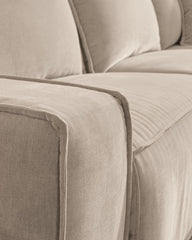 Carceri - 5-Piece Power Sectional Reclining Sofa - Cashmere