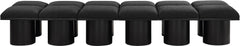 Pavilion - 12 Piece Modular Bench With Black Base