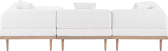 Laguna - 4 Piece 106.5" Upholstered Outdoor Patio Modular Sectional