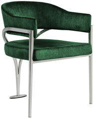 Madelyn - Dining Chair (Set of 2) - Brushed Chrome