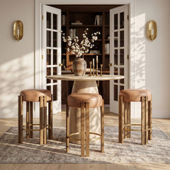 Harrison - Vegan Leather Counter Stool