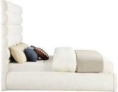 Adam - Boucle Fabric Bed With 70.5" Headboard