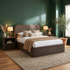 Morino - Interwoven Fabric Upholstered Bed