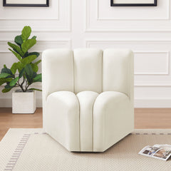 Arc - Velvet Curved Corner Chair