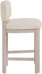 Paloma - Faux Leather Upholstered Counter Stool (Set of 2)