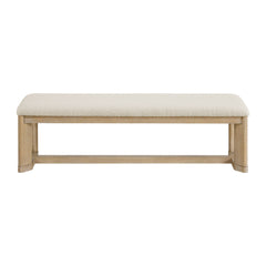 Backless Upholstered Dining Bench