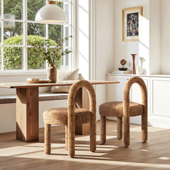 Penny - Round Arched Fully Upholstered Dining Side Chair (Set of 2)