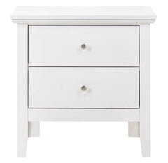 English Dovetailed Drawers Nightstand