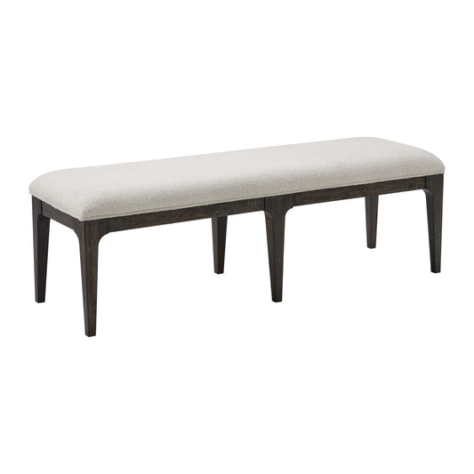 Upholstered Bench - Brown