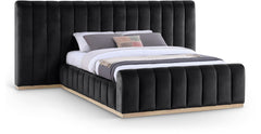 Amara - Velvet Upholstered Bed