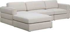 Beckham - 4 Piece Modular L-Sahped Sectional