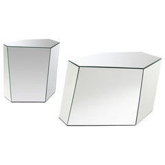 Capella - Mirrored Coffee Table Set