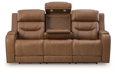 Knightington - Power Reclining Sofa With Audio Seating