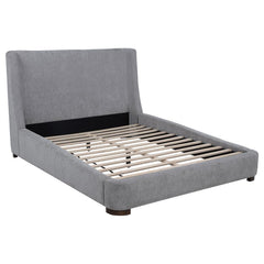 Rennes - Upholstered Wingback Platform Bed