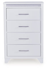 Jarlee - White - Four Drawer Chest