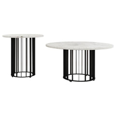 Haven - Round Marble Coffee Table Set