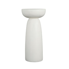 Magnesium Oxide Plant Stand - White