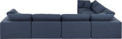 Comfy - 6 Piece Linen Modular Corner Sectional