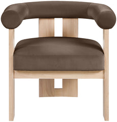 Arienzo - Performance Fabric Upholstered Accent Chair - Natural Base