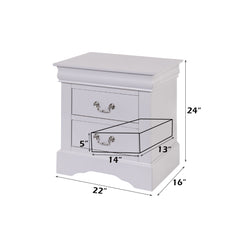 Louis Philippe III - Sleek Design Nightstand