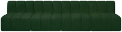 Arc - Boucle Fabric 4 Seats Modular Sofa