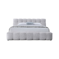 Hannah - Eastern King Bed - Gray