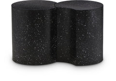 Dimple - 2 Piece Modular End Table - Terazzo Finish