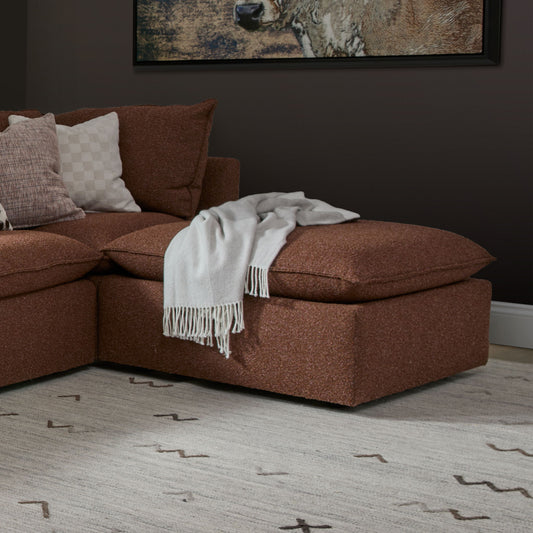 Liam - Fabric Square Cocktail Ottoman