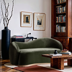 Gustavo - Velvet Upholstered Loveseat