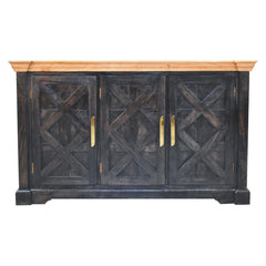 Regal - Rustic Sideboard - Black