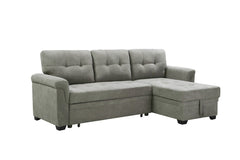 Lucca - Reversible Sleeper Sectional Sofa With Storage Chaise