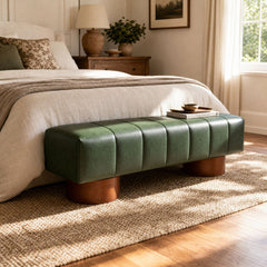 Modern Upholstered Dining Bench