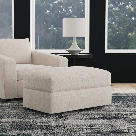 Knox - Fabric Ottoman