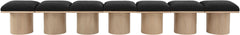 Pavilion - 7 Piece Modular Bench With Natural Base