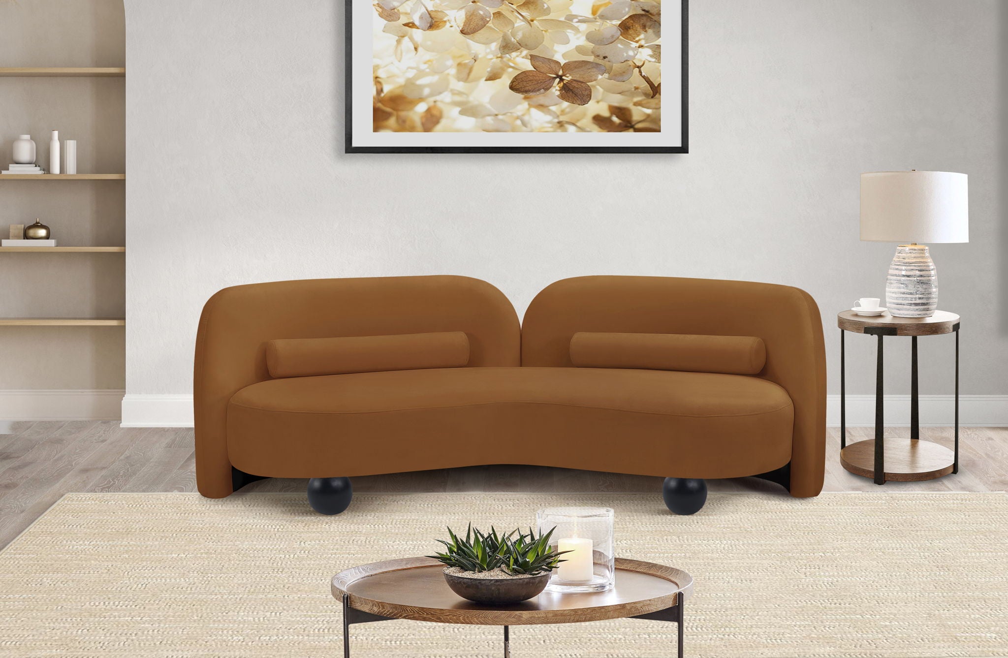 Daphne - Velvet Sofa