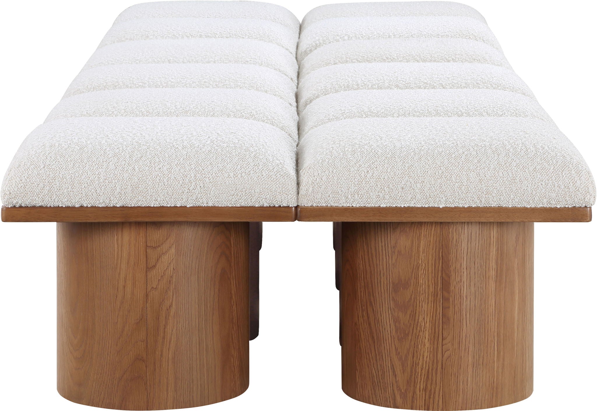 Pavilion - 12 Piece Modular Bench With Brown Base