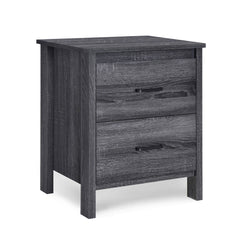 Titeca - Contemporary Wood 2 Drawer Nightstand