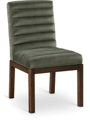 Evelyn - Dining Chair With Brown Legs