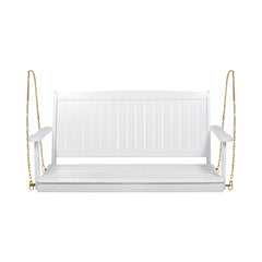 Tambora - Porch Swing Acacia Wood Slat Design