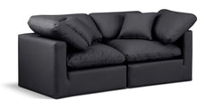 Indulge - Faux Leather 2 Seat Modular Sofa
